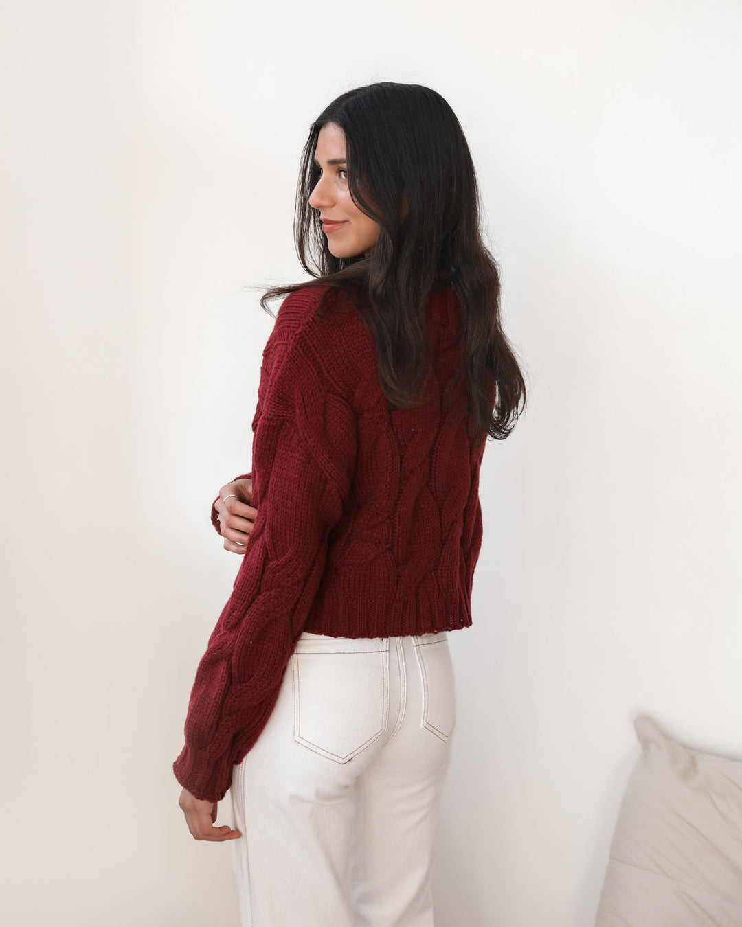 Hadi Knit - Wine