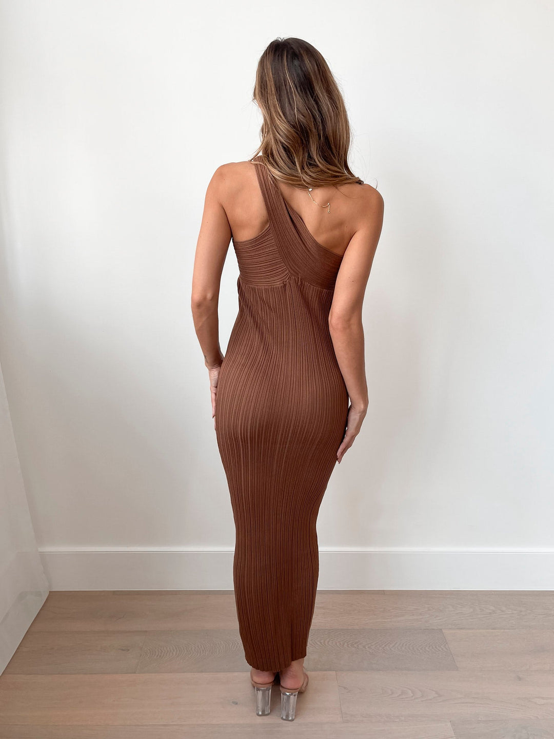 Hellen Knit Dress - Light Chocolate