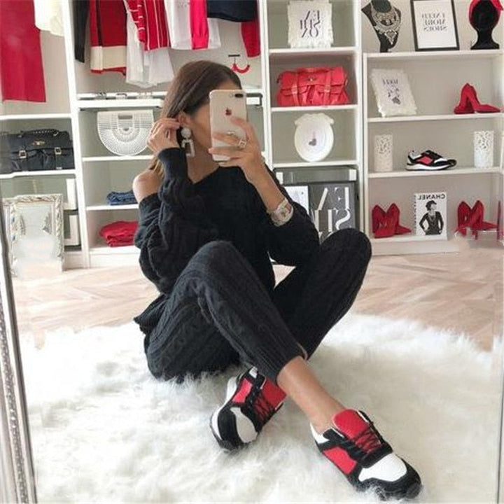 Women's Cozy Pullover and Pants Set