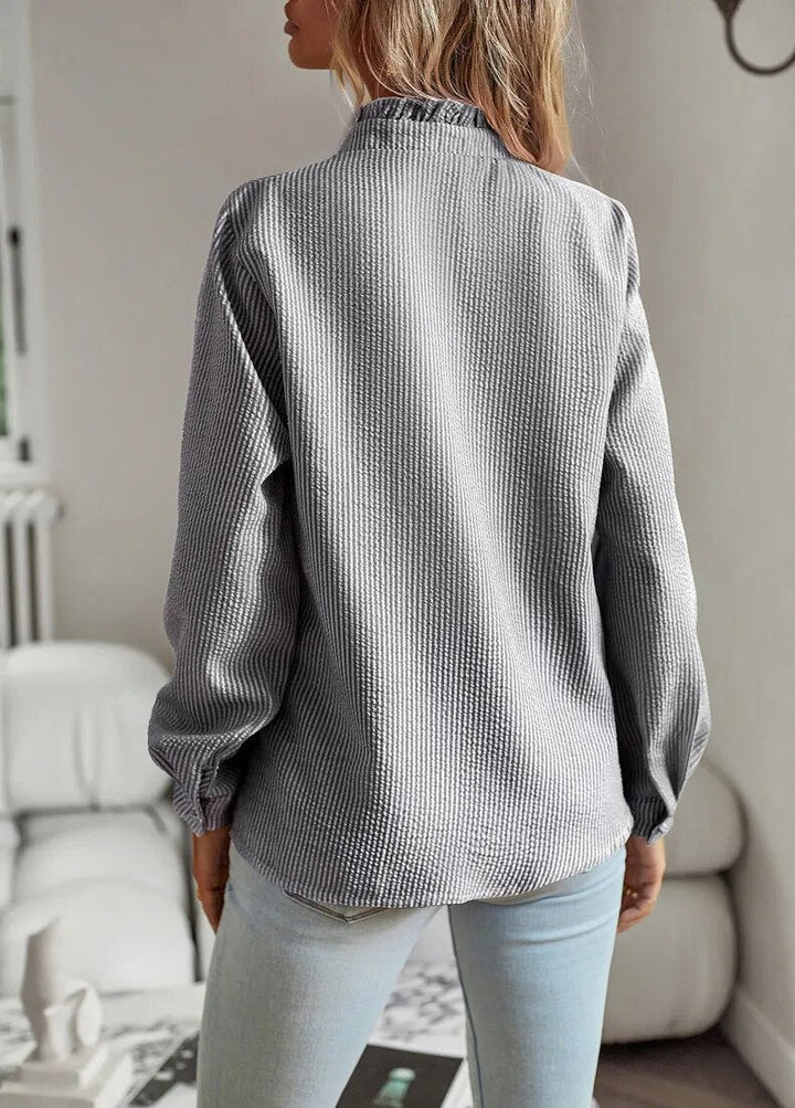 Classic Long Sleeve Women's Blouse