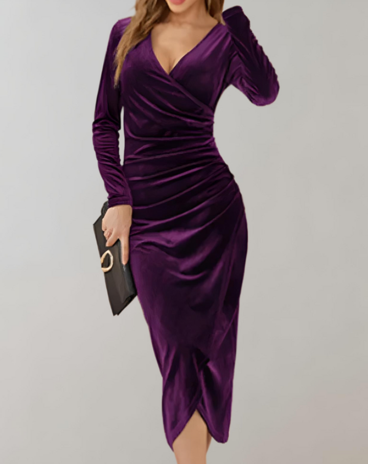 Elegant Women's V-Neck Summer Dress
