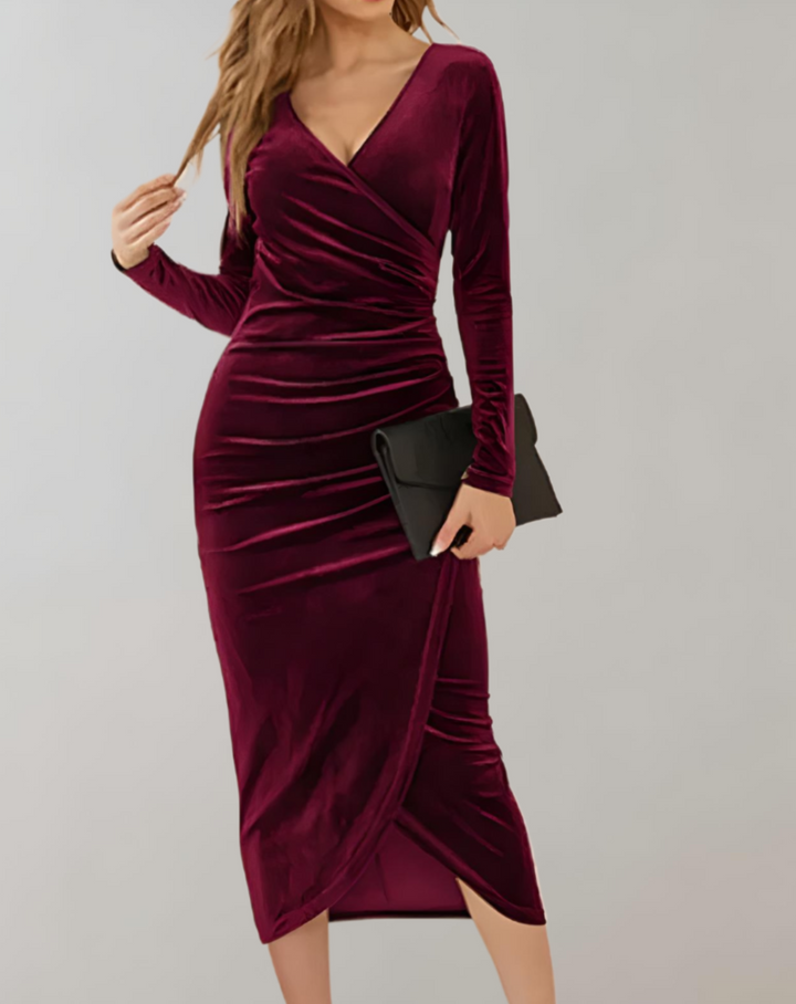 Elegant Women's V-Neck Summer Dress