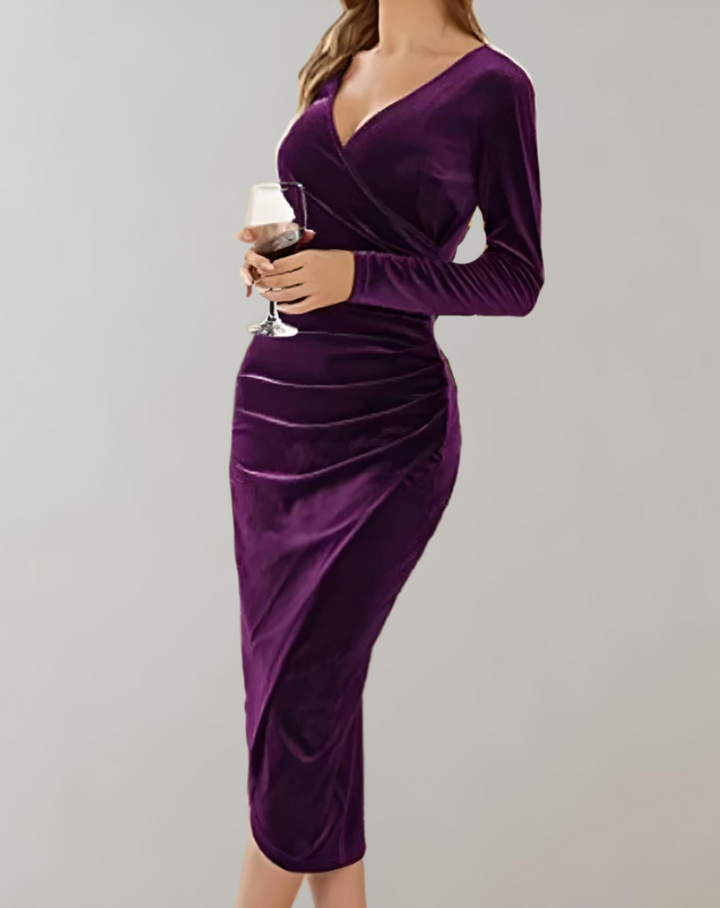Elegant Women's V-Neck Summer Dress