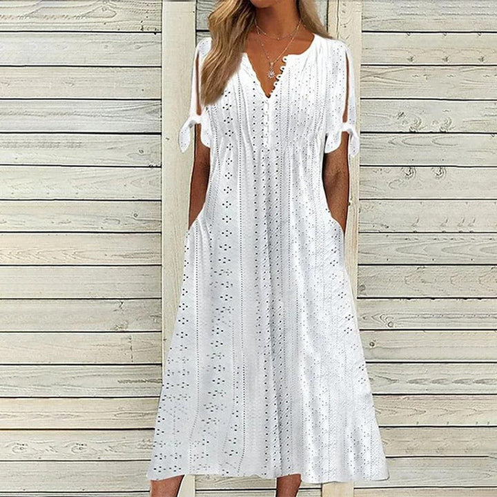 Charming Dress with Airy Light Design