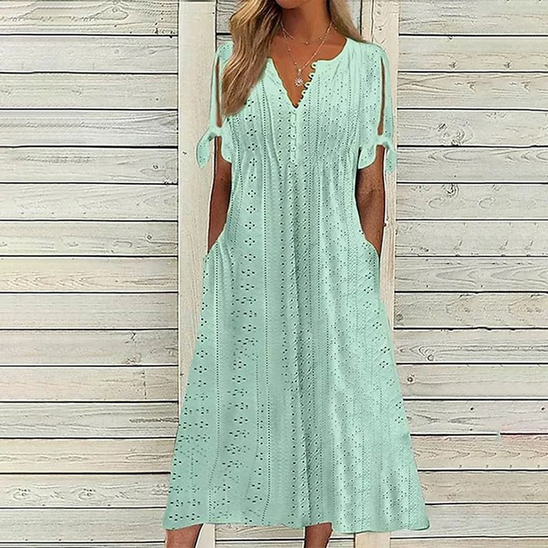 Charming Dress with Airy Light Design