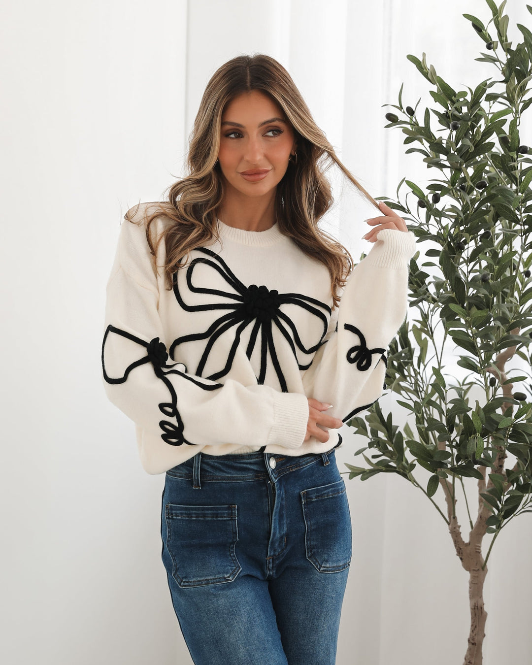 Junaelle Knit - Cream Multi