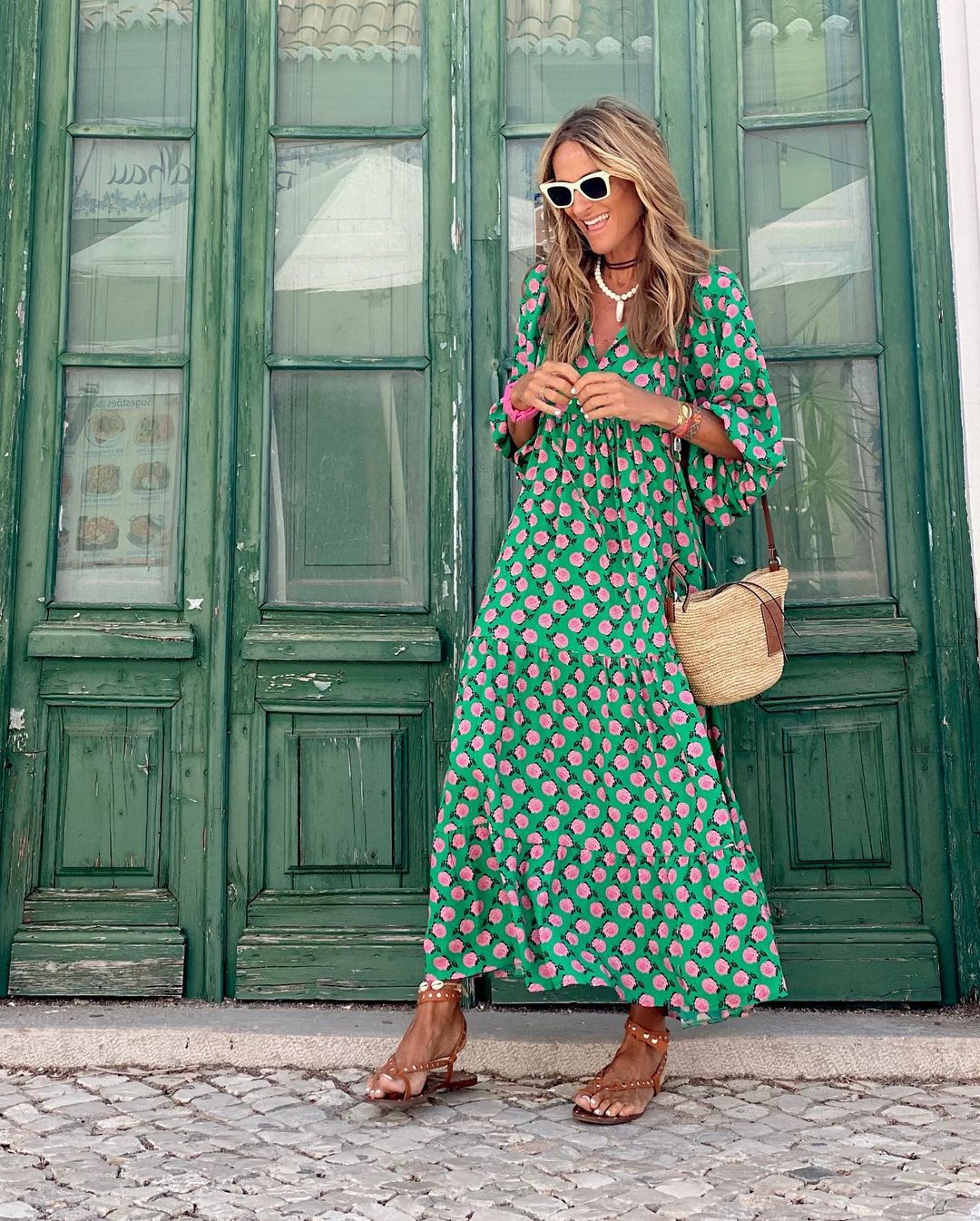 Lightweight Floral Dress for Sunny Days