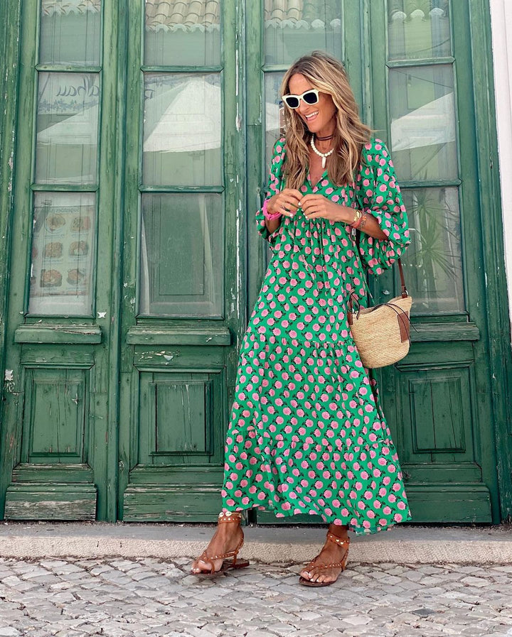 Lightweight Floral Dress for Sunny Days