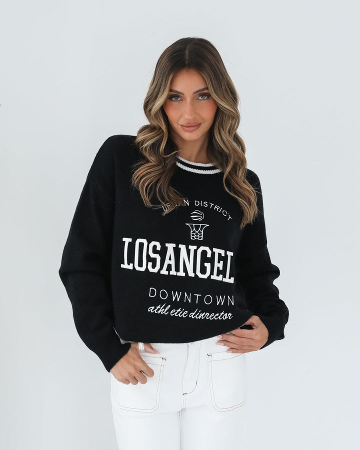 Kanoe Knit - Black Print