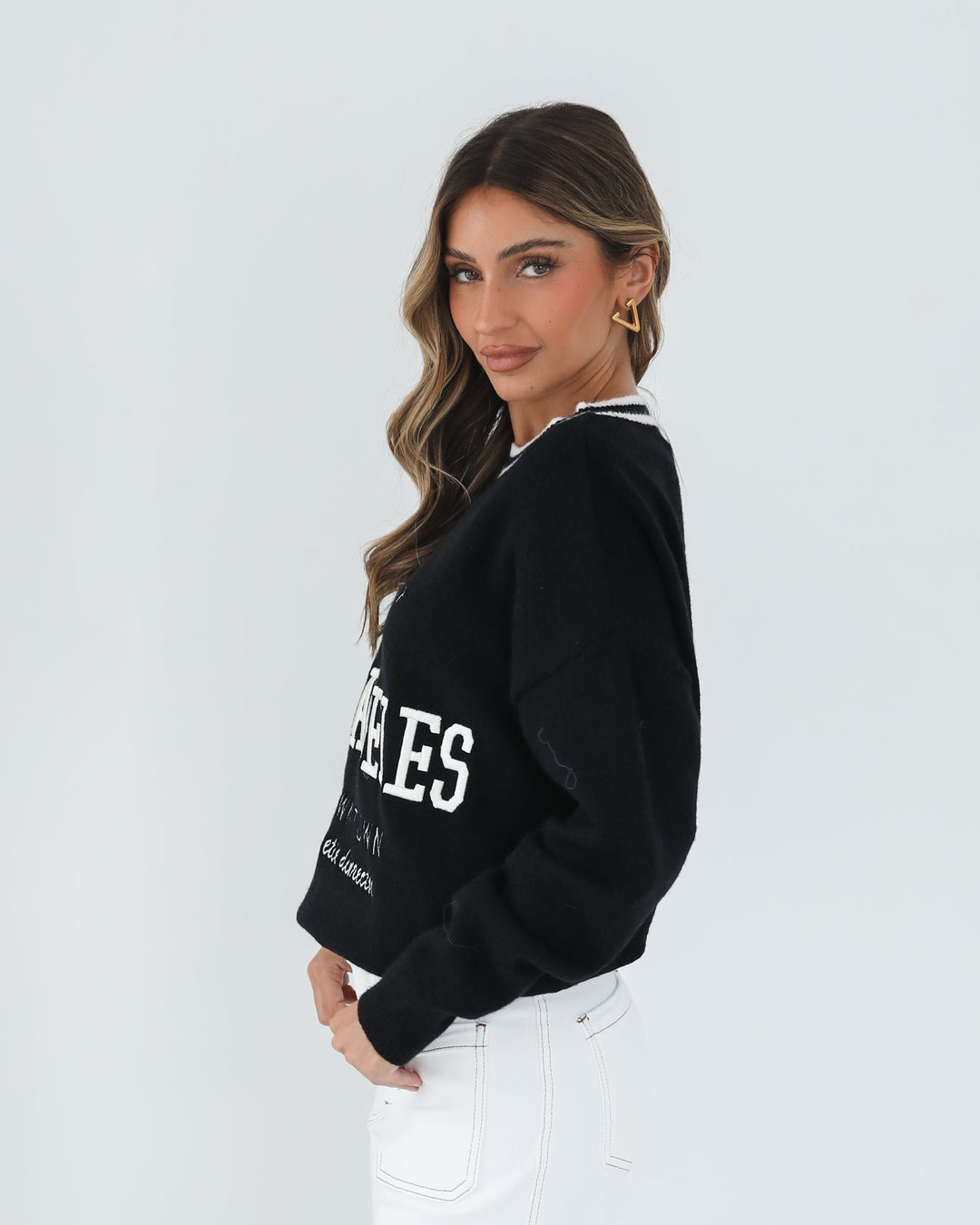Kanoe Knit - Black Print
