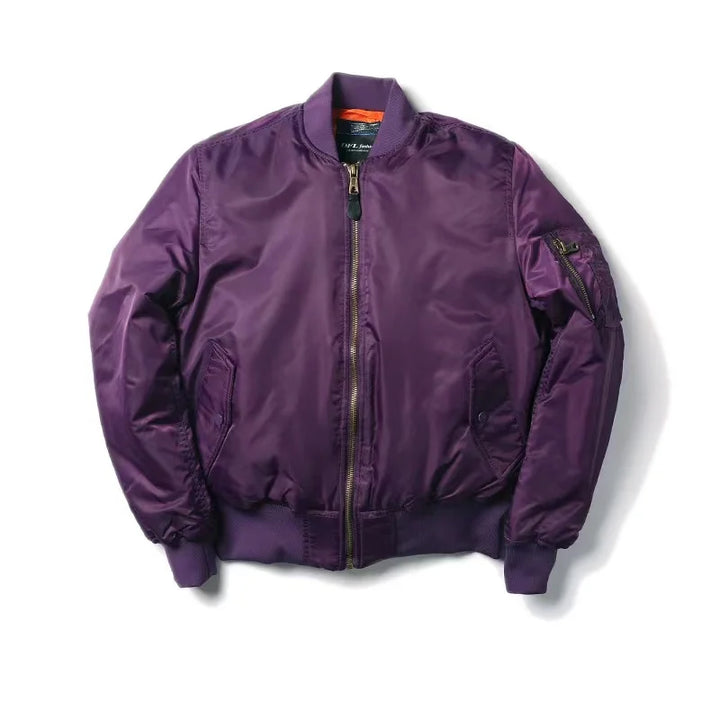 Women's classic pink bomber jacket for a trendy look
