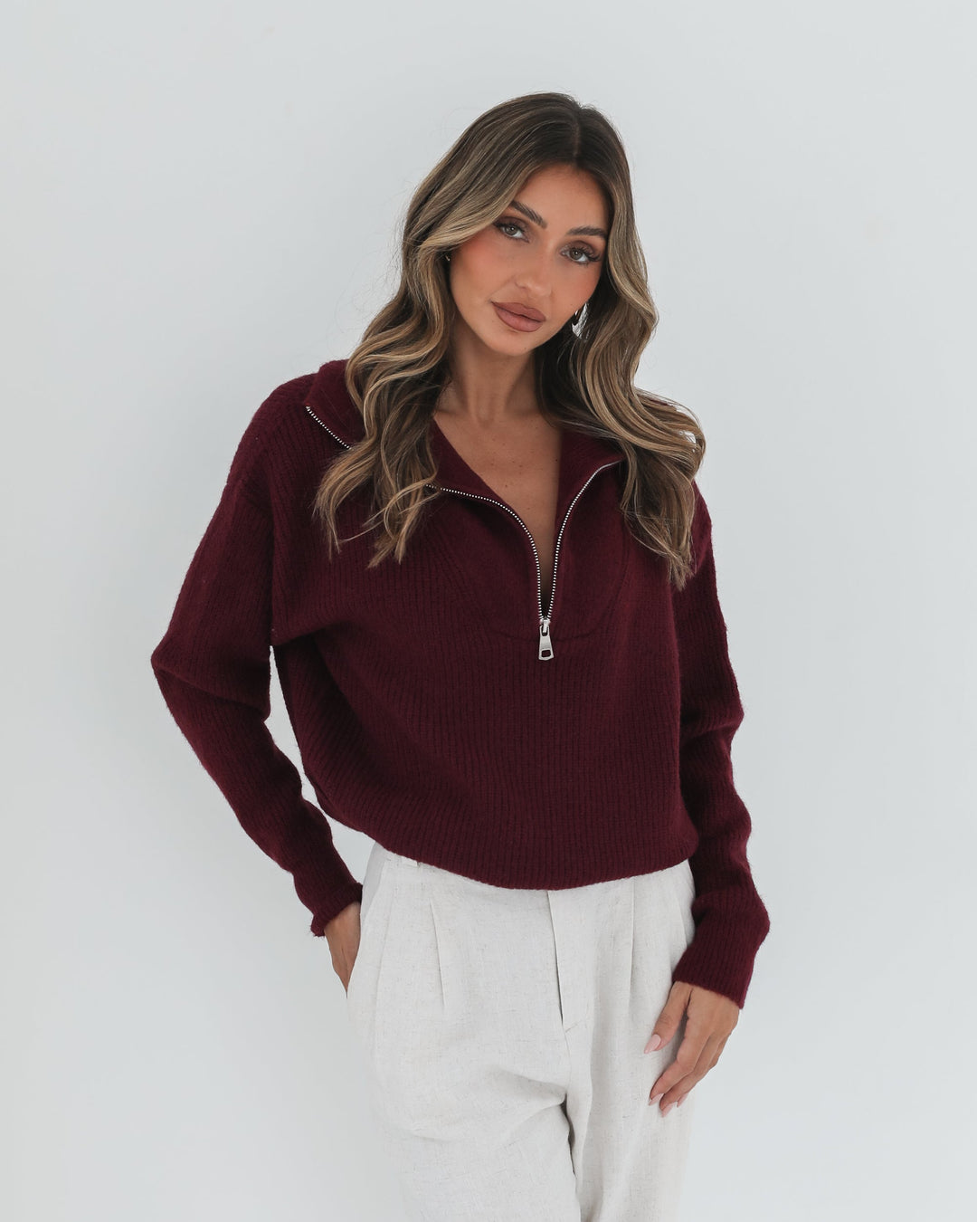 Merete Knit - Bordeaux