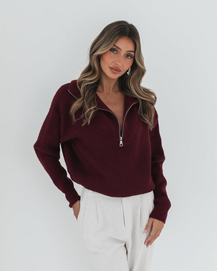 Merete Knit - Bordeaux