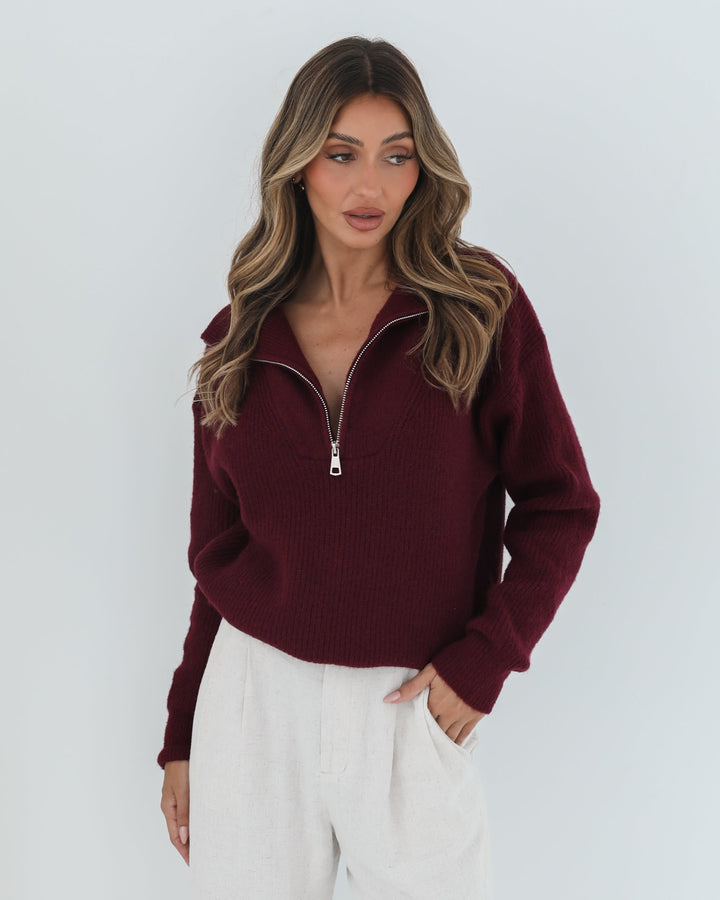 Merete Knit - Bordeaux