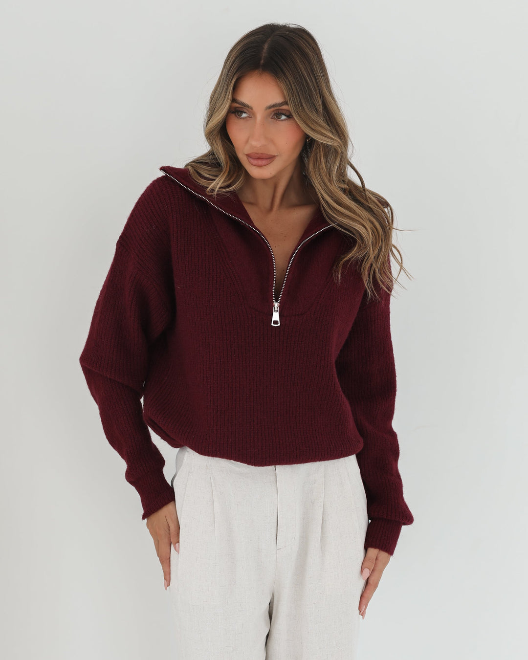 Merete Knit - Bordeaux
