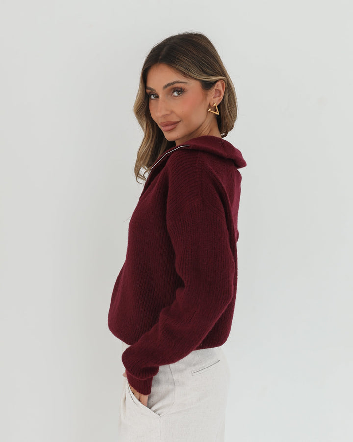 Merete Knit - Bordeaux