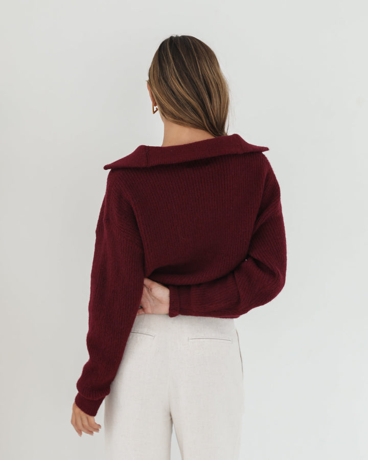 Merete Knit - Bordeaux