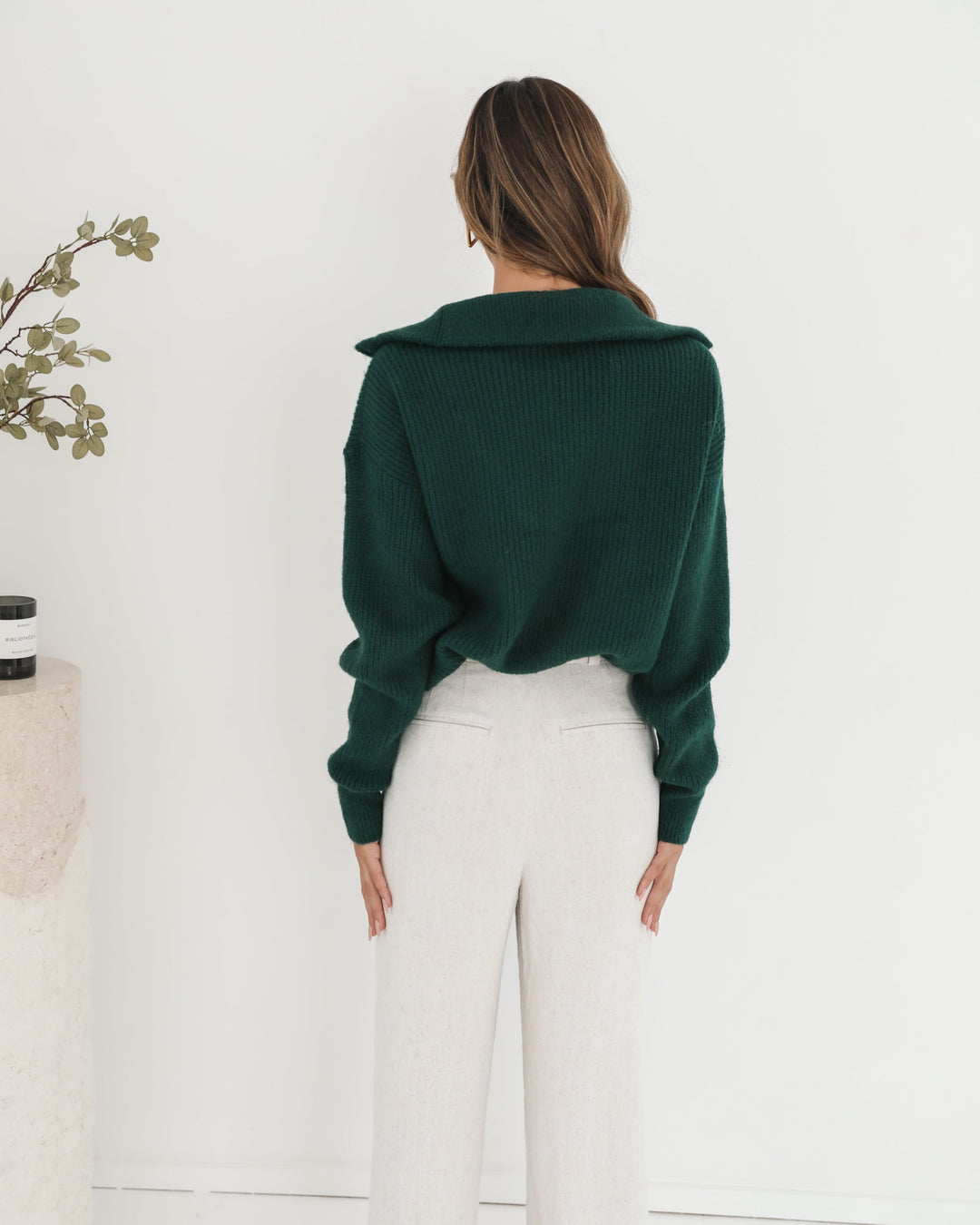 Merete Knit - Dark Green