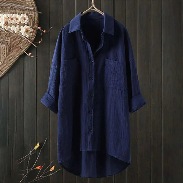 Elegant Long-Sleeve Blouse for Women