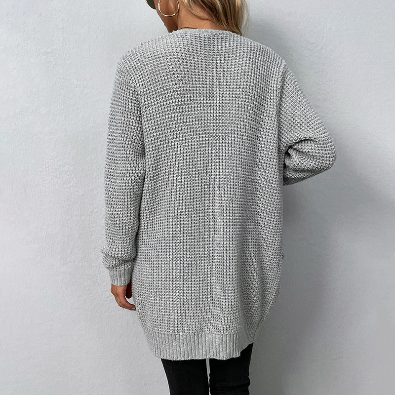 Women's knit open-front cardigan for ultimate comfort