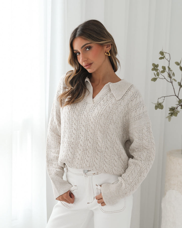 Oriah Knit - Oat