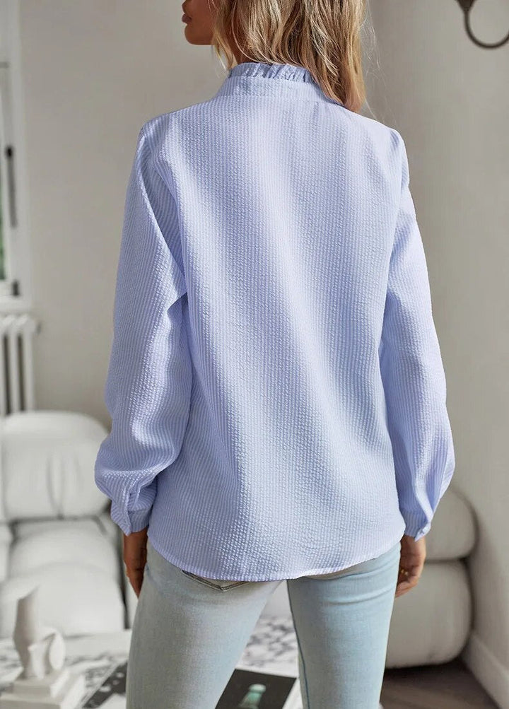 Classic Long Sleeve Women's Blouse