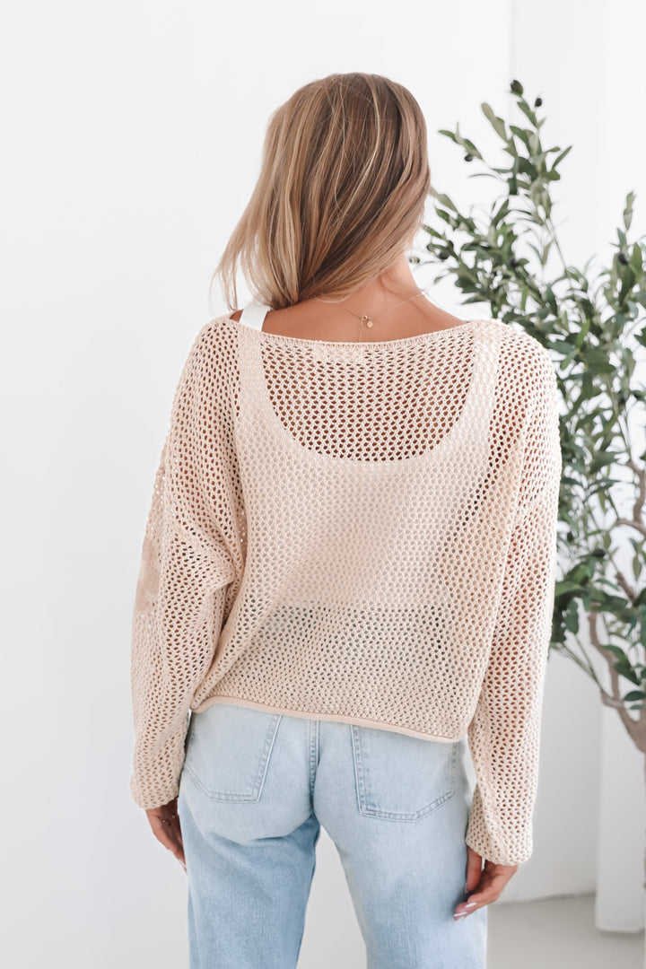 Pacino Knit Top - Oat