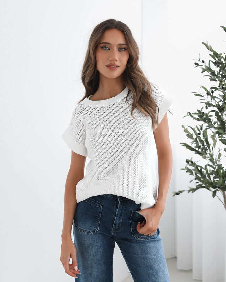 Raya Top - White