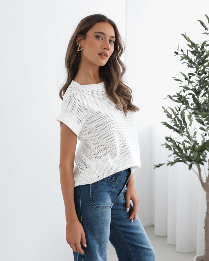 Raya Top - White