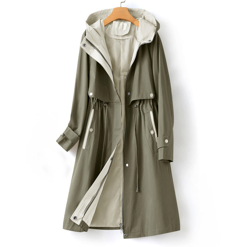 Noa | Women's Trench Coat with Hood for Winter