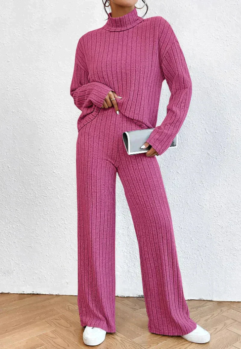 Cozy Women's Knitted Loungewear Set