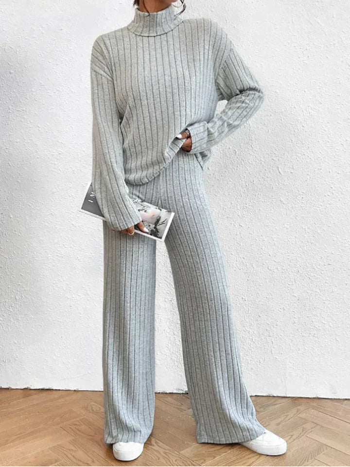 Cozy Women's Knitted Loungewear Set