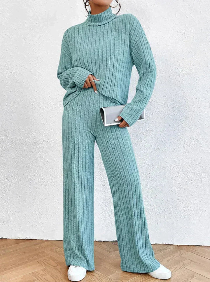 Cozy Women's Knitted Loungewear Set