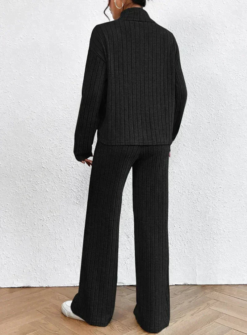 Cozy Women's Knitted Loungewear Set