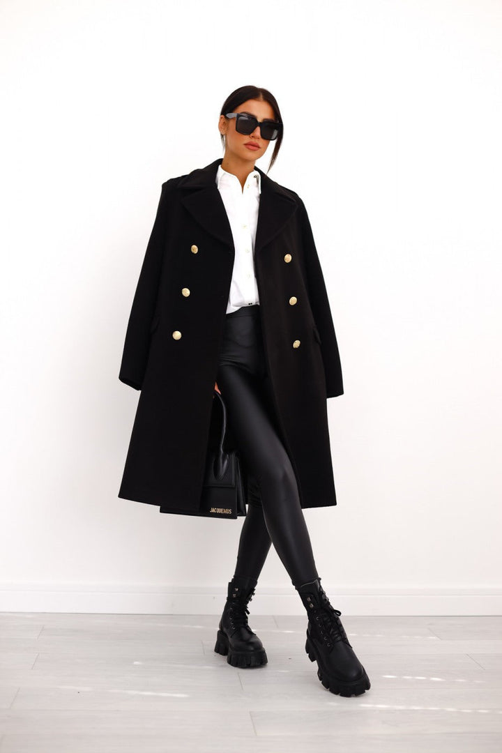 Sofie | Women's Trench Coat with Notch Collar for Winter
