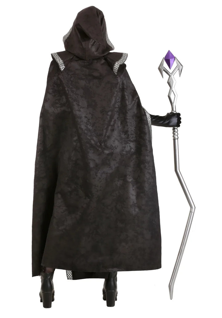 Gothic Witch Maxi Dress for Halloween
