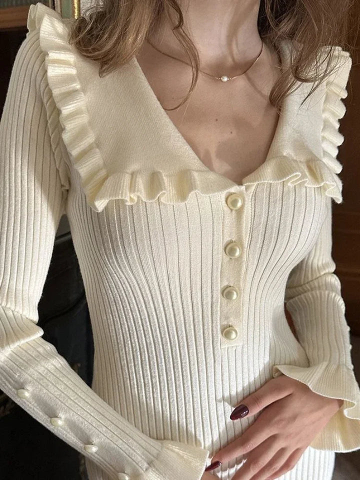 Elegant High-Waist Maxi Dress for Women