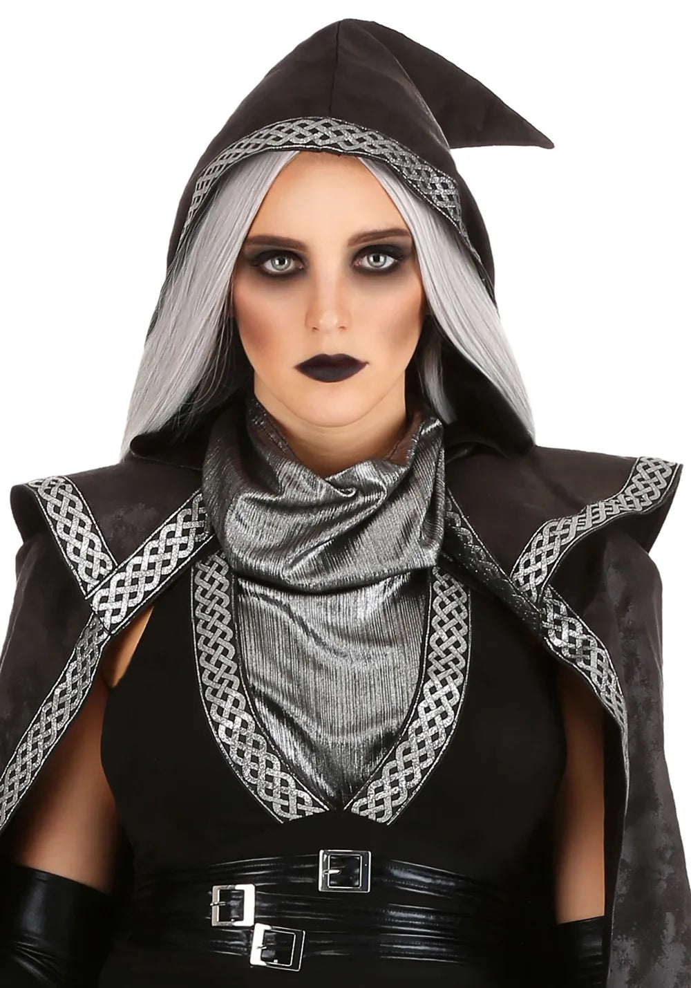 Gothic Witch Maxi Dress for Halloween
