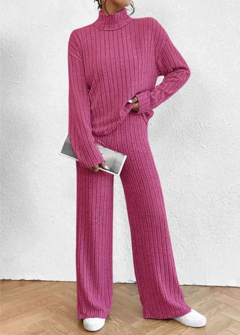 Cozy Women's Knitted Loungewear Set