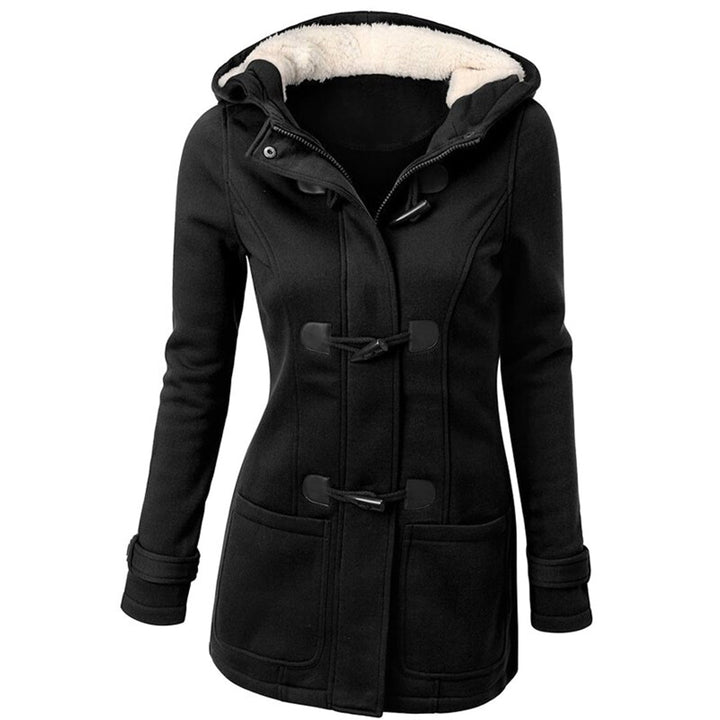 Women's Long Winter Coat with Hood