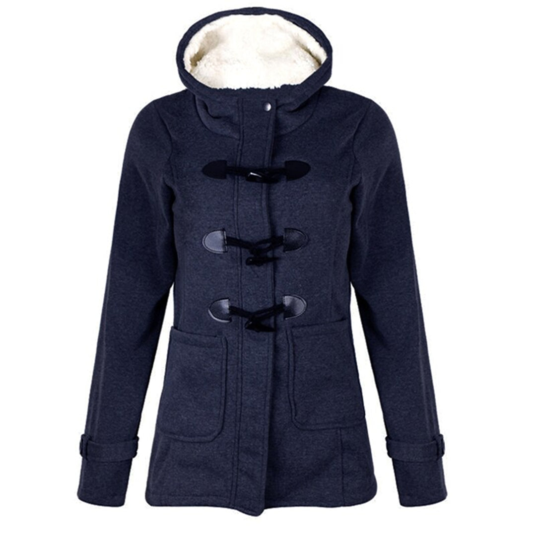 Women's Long Winter Coat with Hood
