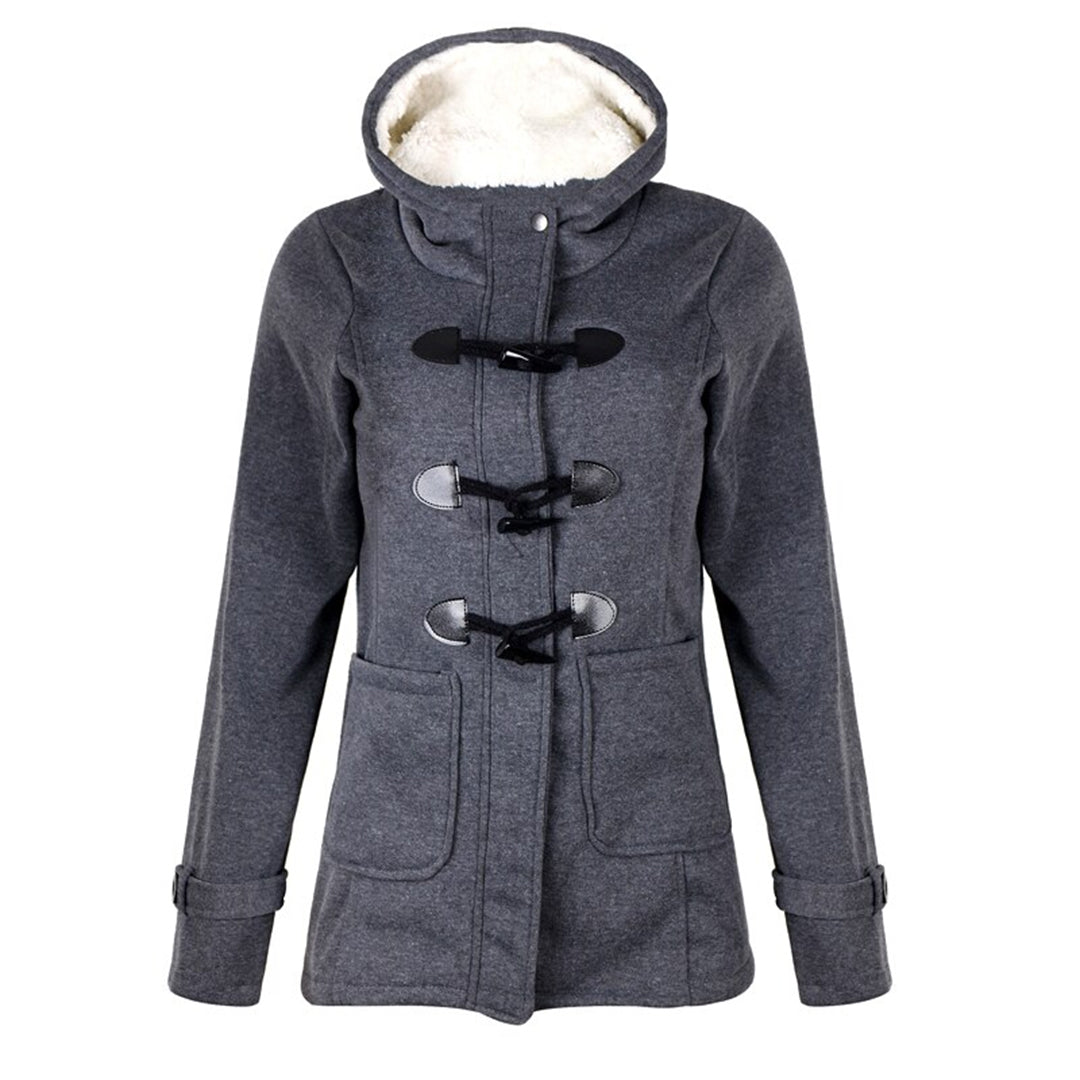 Women's Long Winter Coat with Hood
