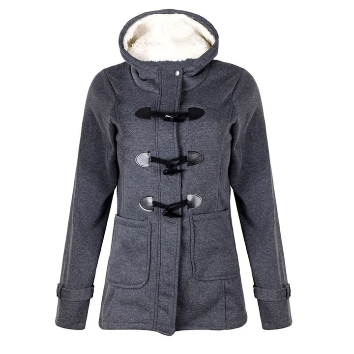 Women's Long Winter Coat with Hood