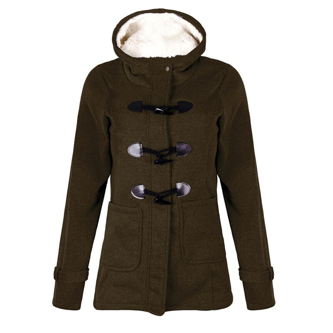Women's Long Winter Coat with Hood