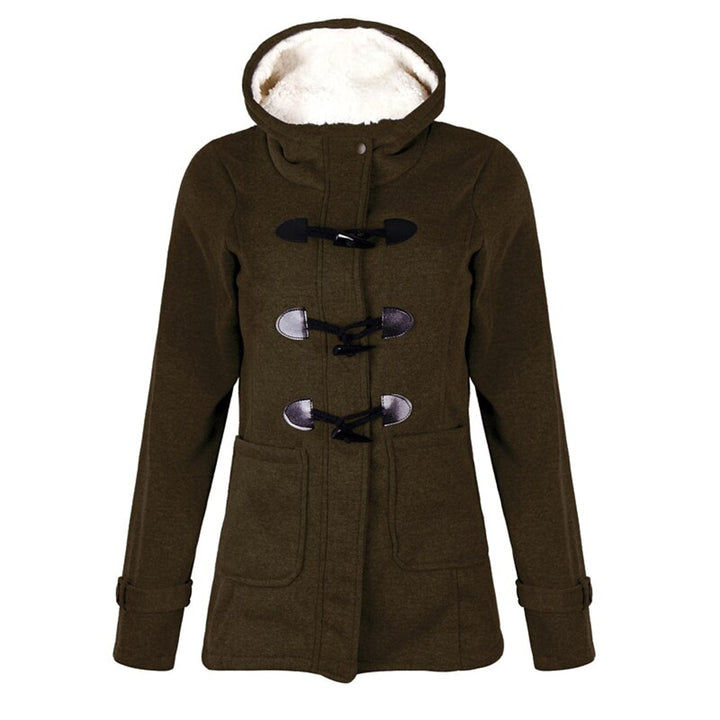 Women's Long Winter Coat with Hood