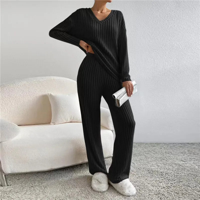 Cozy Two-Piece Lounge Set for Comfort