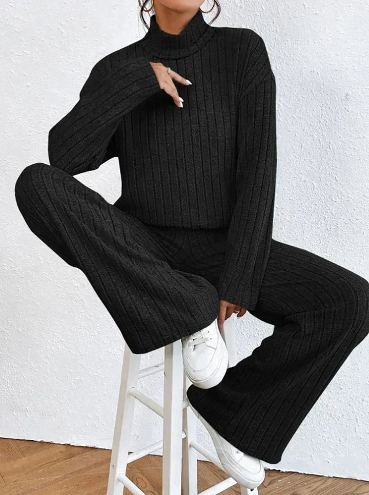 Cozy Women's Knitted Loungewear Set