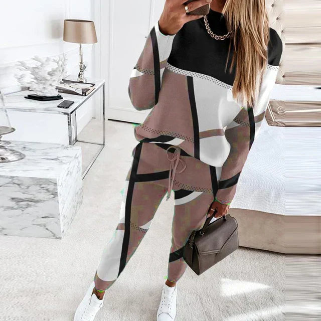 Cozy Two-Piece Set with Long Pants