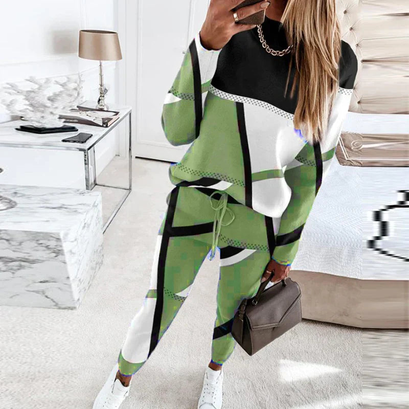 Cozy Two-Piece Set with Long Pants