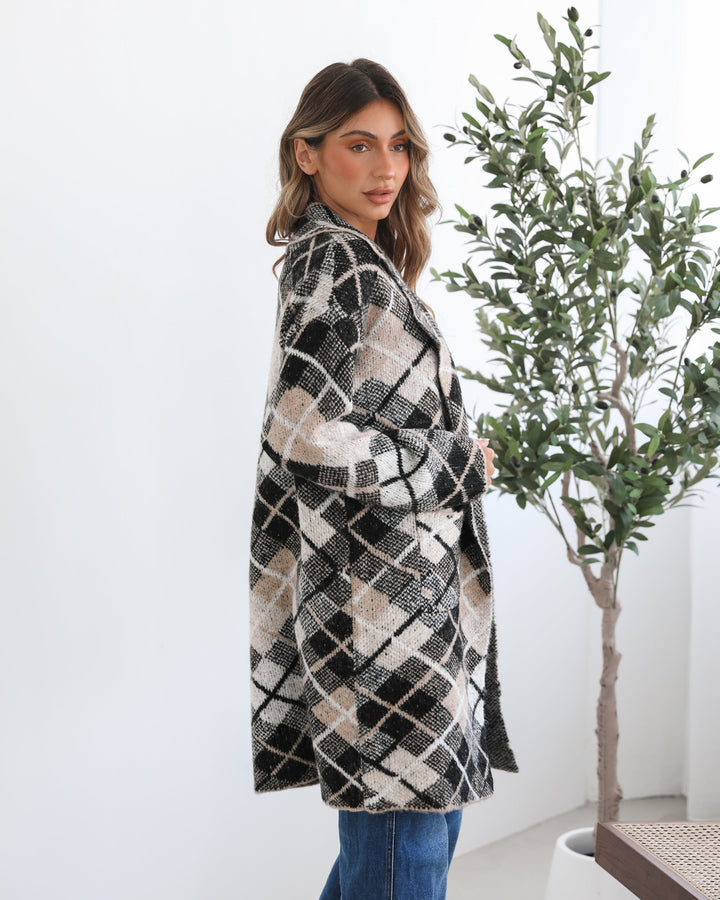 Sharyn Coatigan - Black Multi